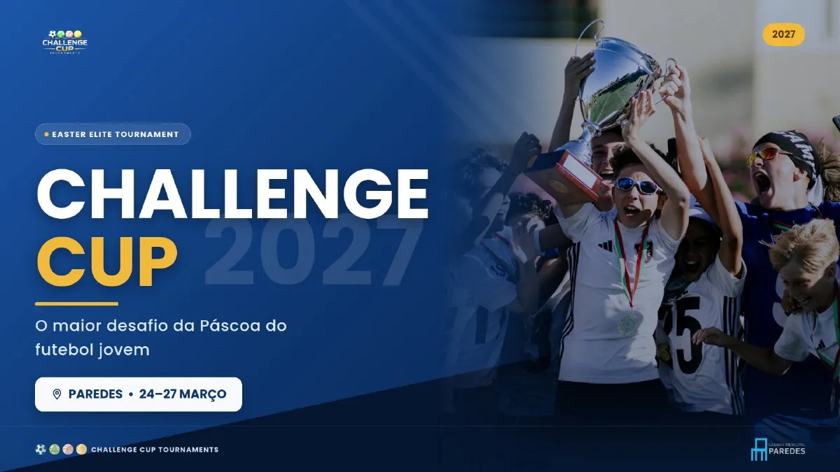 Brochura oficial — Challenge Cup Paredes — Português